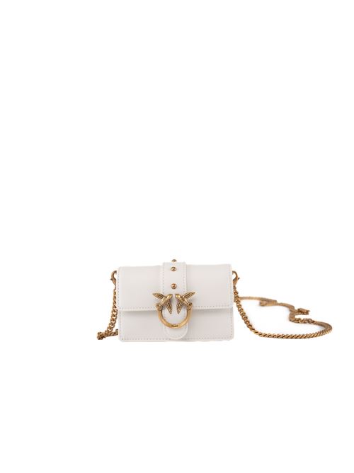 Borsa Love One Micro White PINKO | 100064 A0F1Z15Q